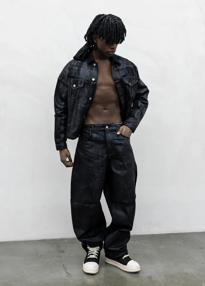 Coordinato Denim Black