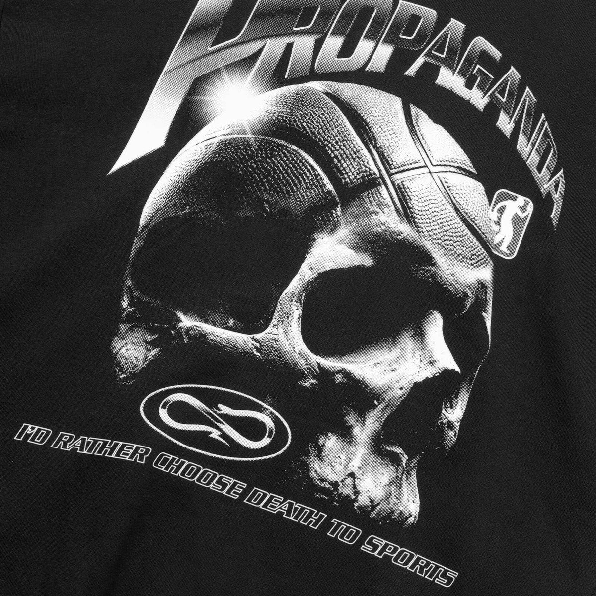 Felpa Propaganda League Half Zip Crewneck