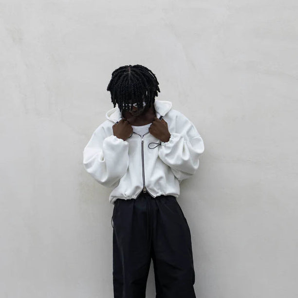 Felpa Zip Japan Bianca