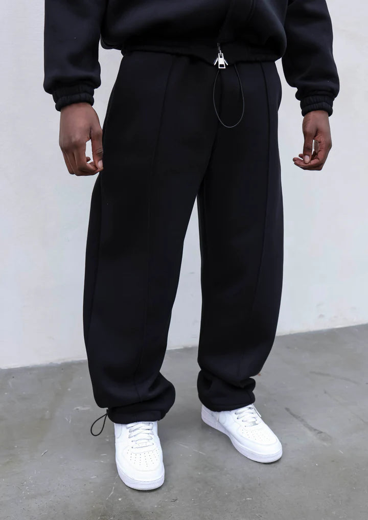 Coordinato Tuta Full Black Oversize