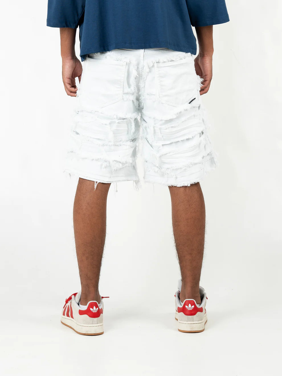 Short Double Denim White - EFFEMME EXCLUSIVE LAB
