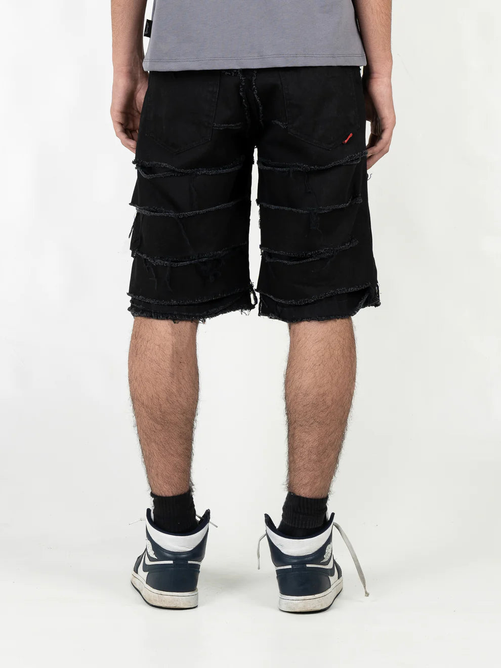 Short Double Denim nero Effemme Exclusive Lab - EFFEMME EXCLUSIVE LAB