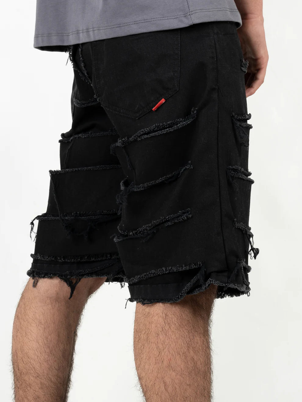 Short Double Denim nero Effemme Exclusive Lab - EFFEMME EXCLUSIVE LAB