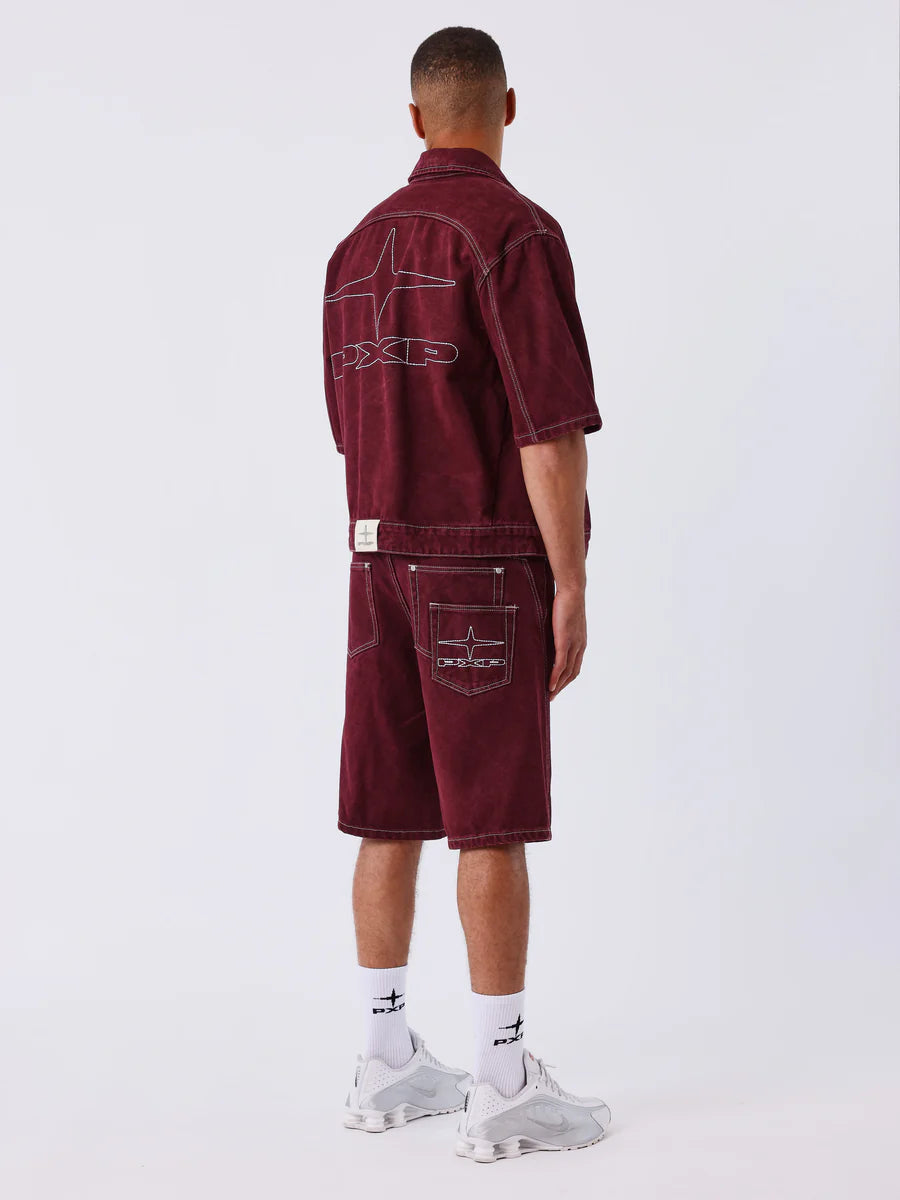 Short PXP Knockout bordeaux