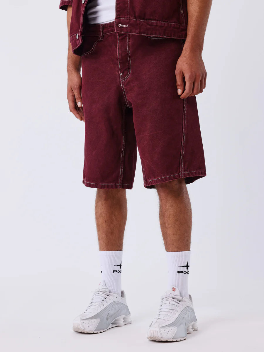 Short PXP Knockout bordeaux