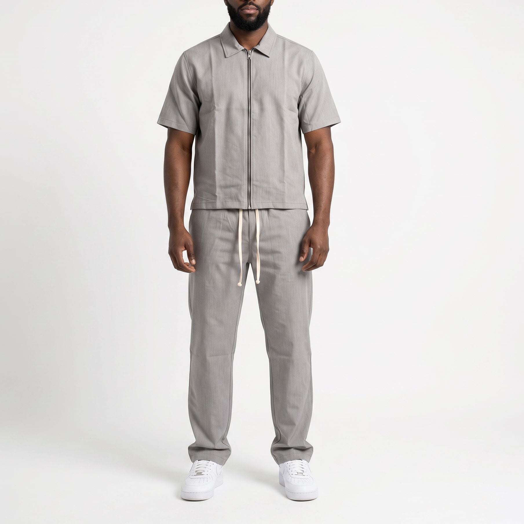 Coordinato Sartoriale Urban Ease Grigio Melange