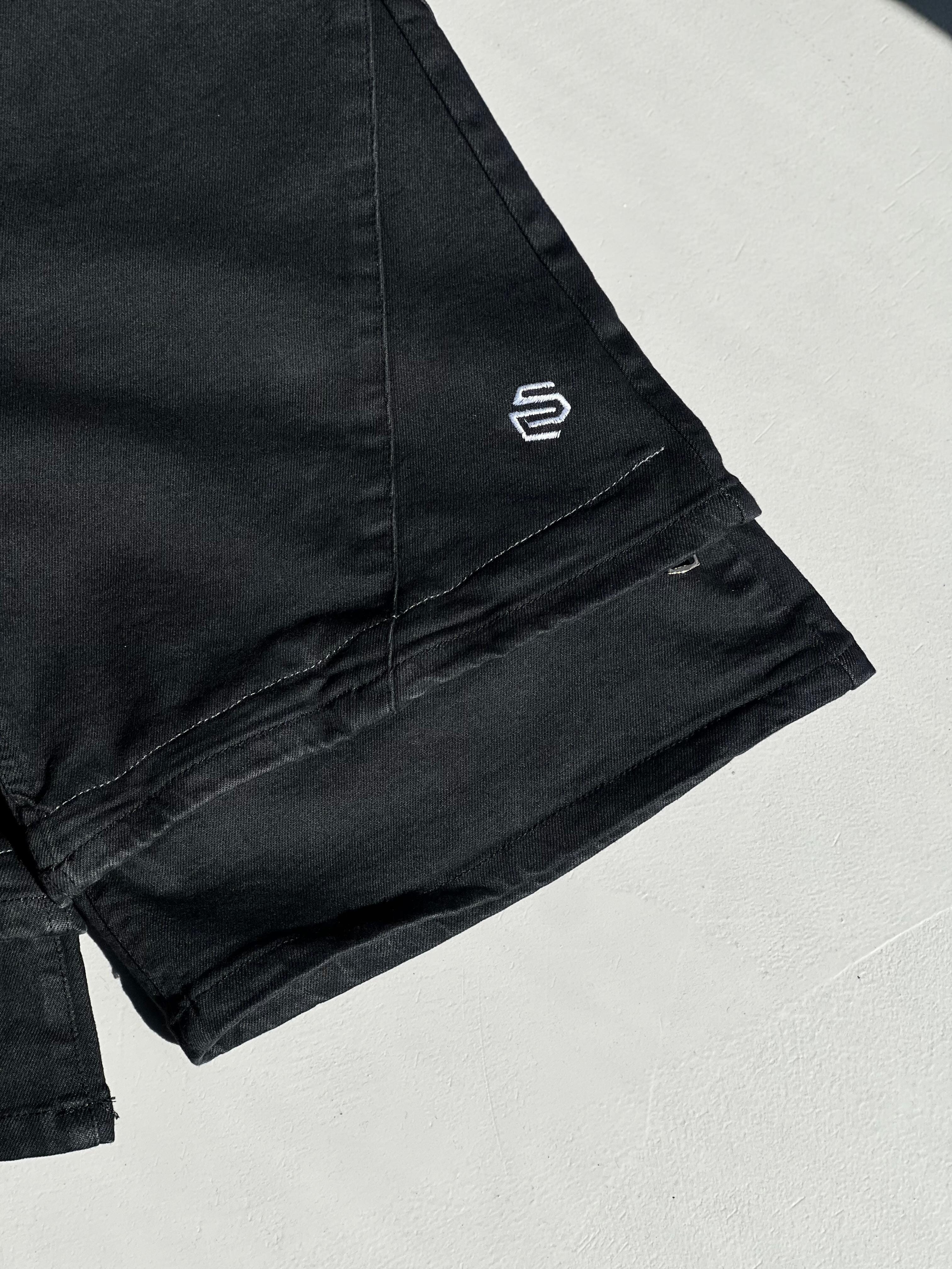 CAPTO Short – Denim modulabile Black