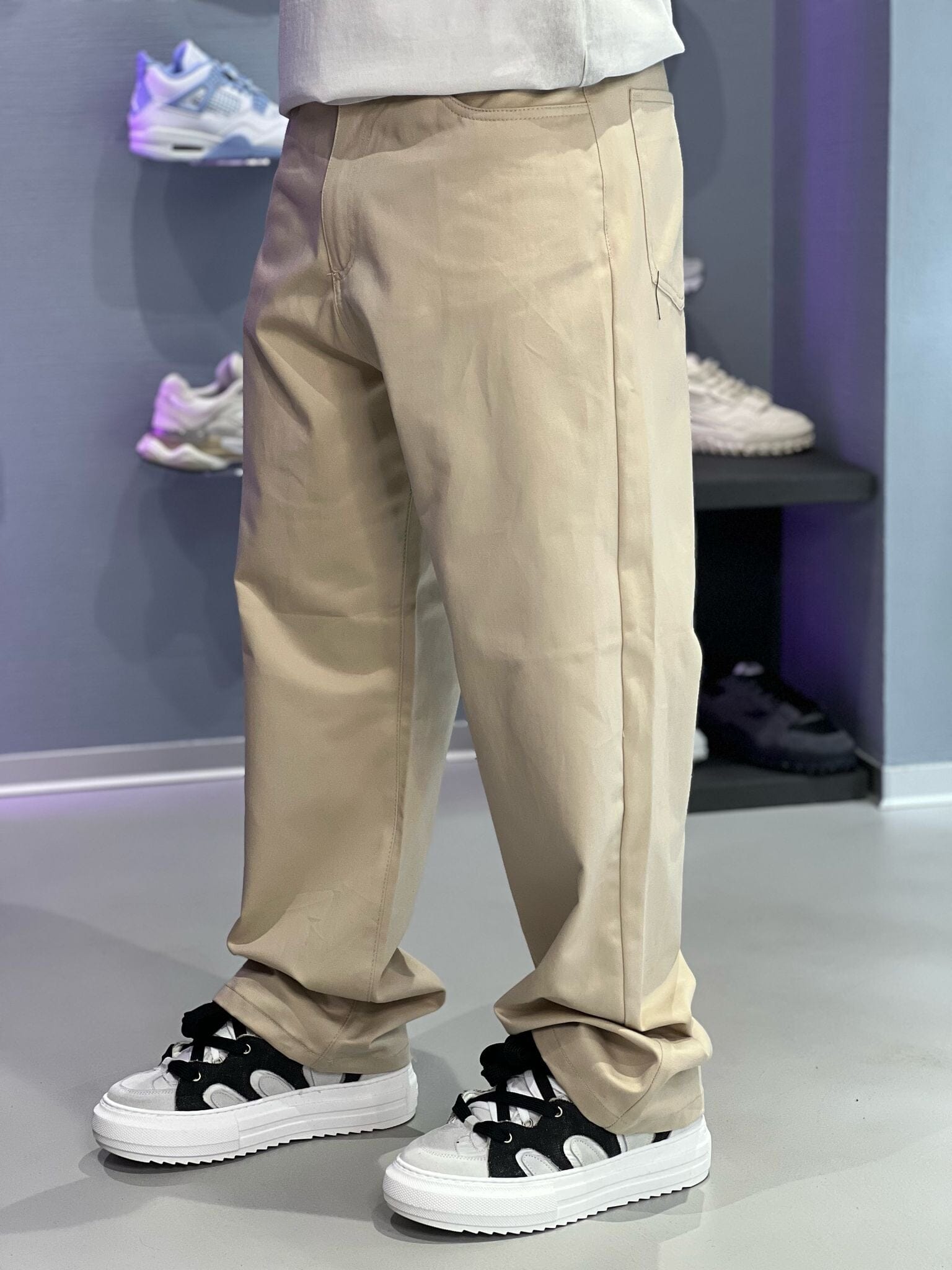 Baggy Basic Bull Beige