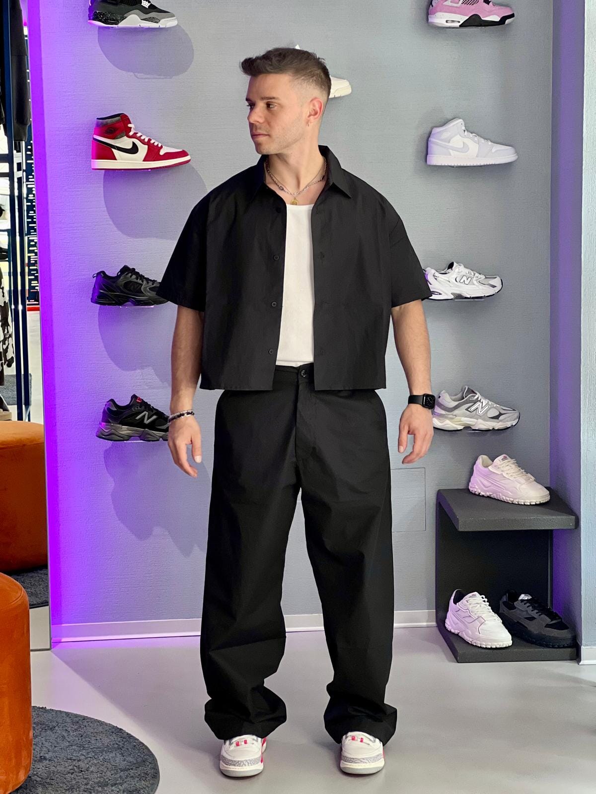 Coordinato Boxy Black