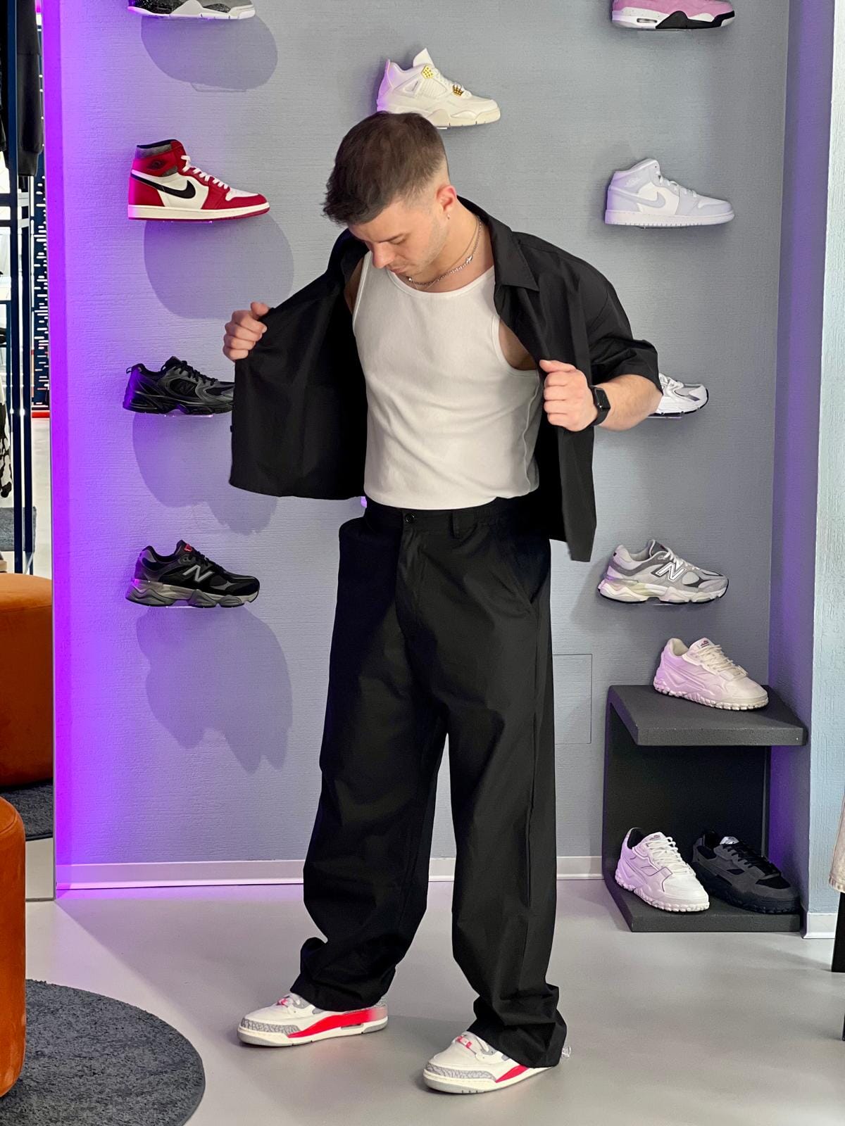 Coordinato Boxy Black