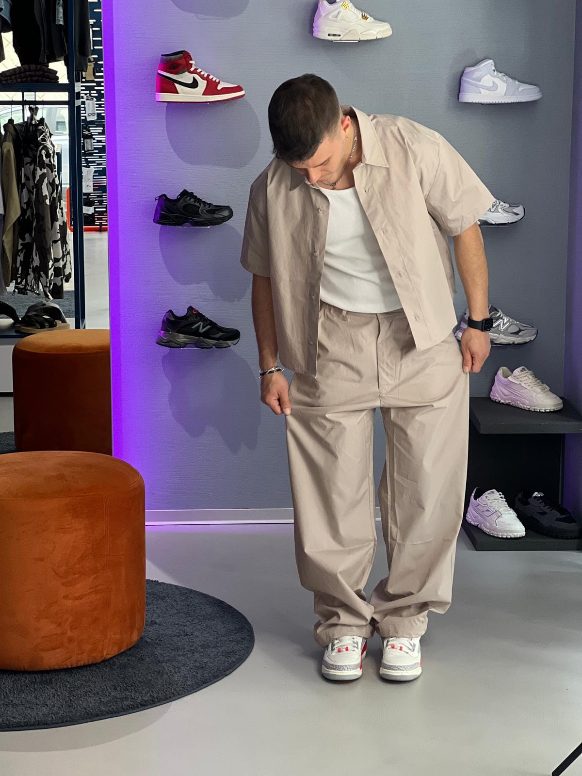 Coordinato Boxy Beige