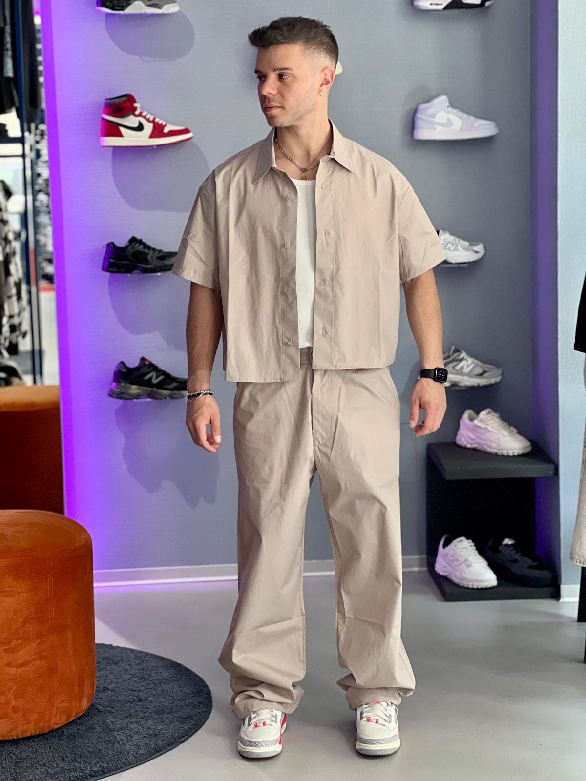 Coordinato Boxy Beige