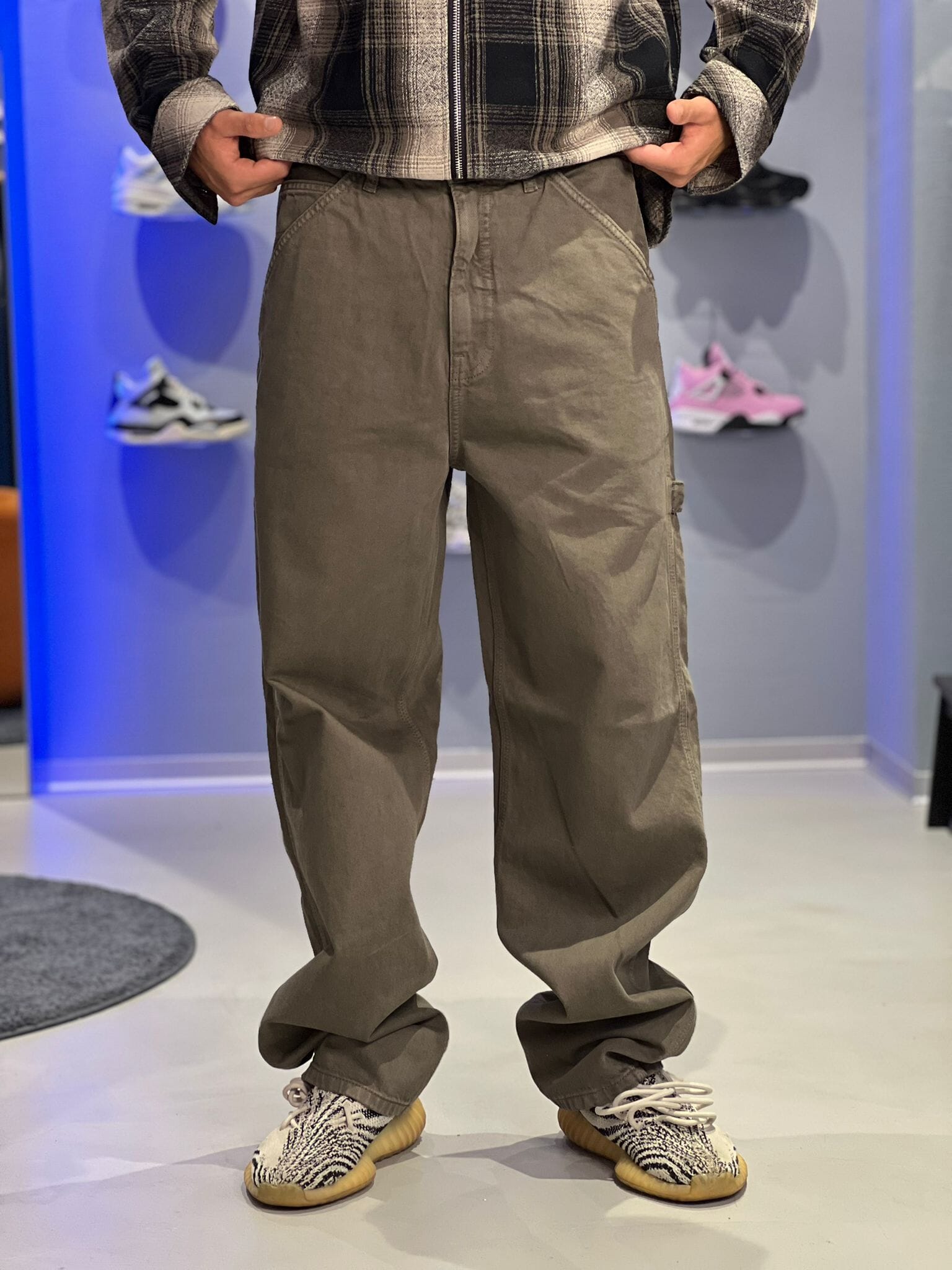 Pantaloni Cargo Uomo – Solid