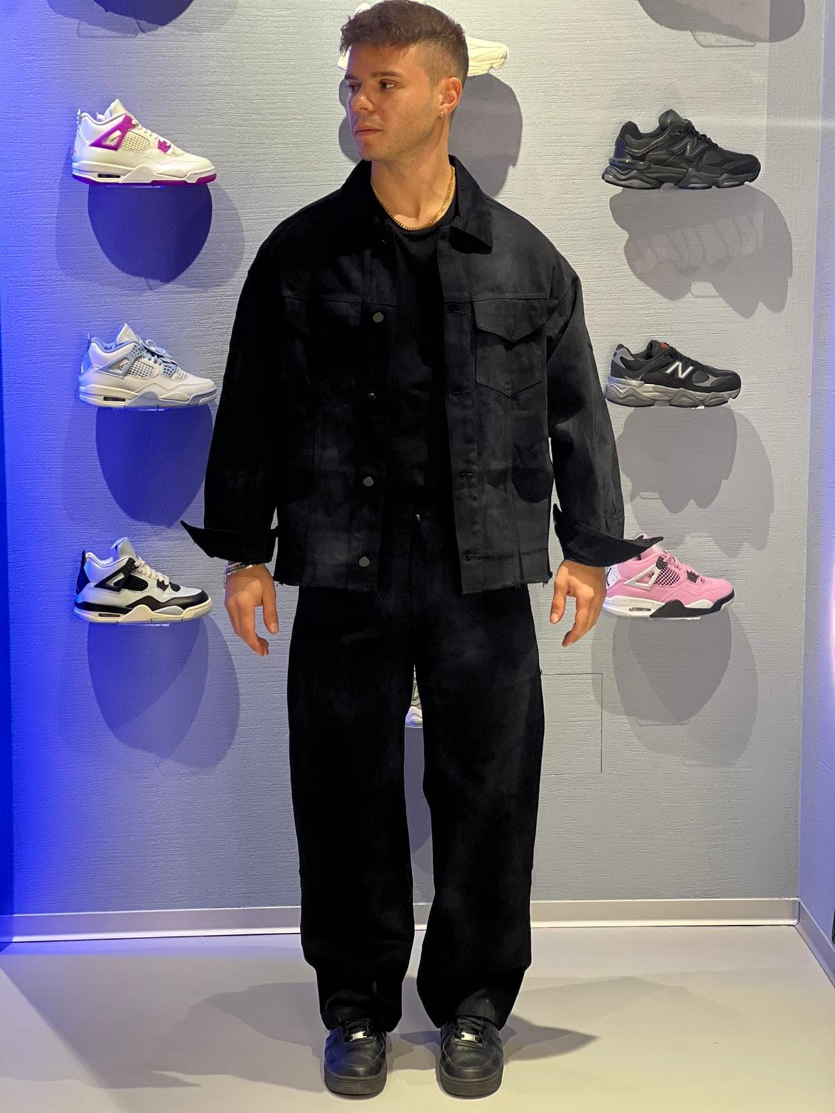 Coordinato Denim Black Washed