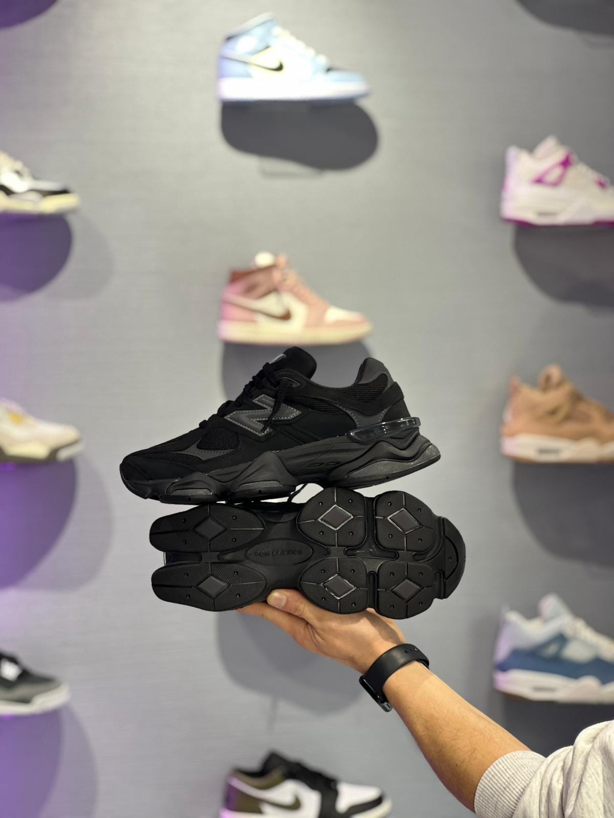 New Balance 9060 nero cemento