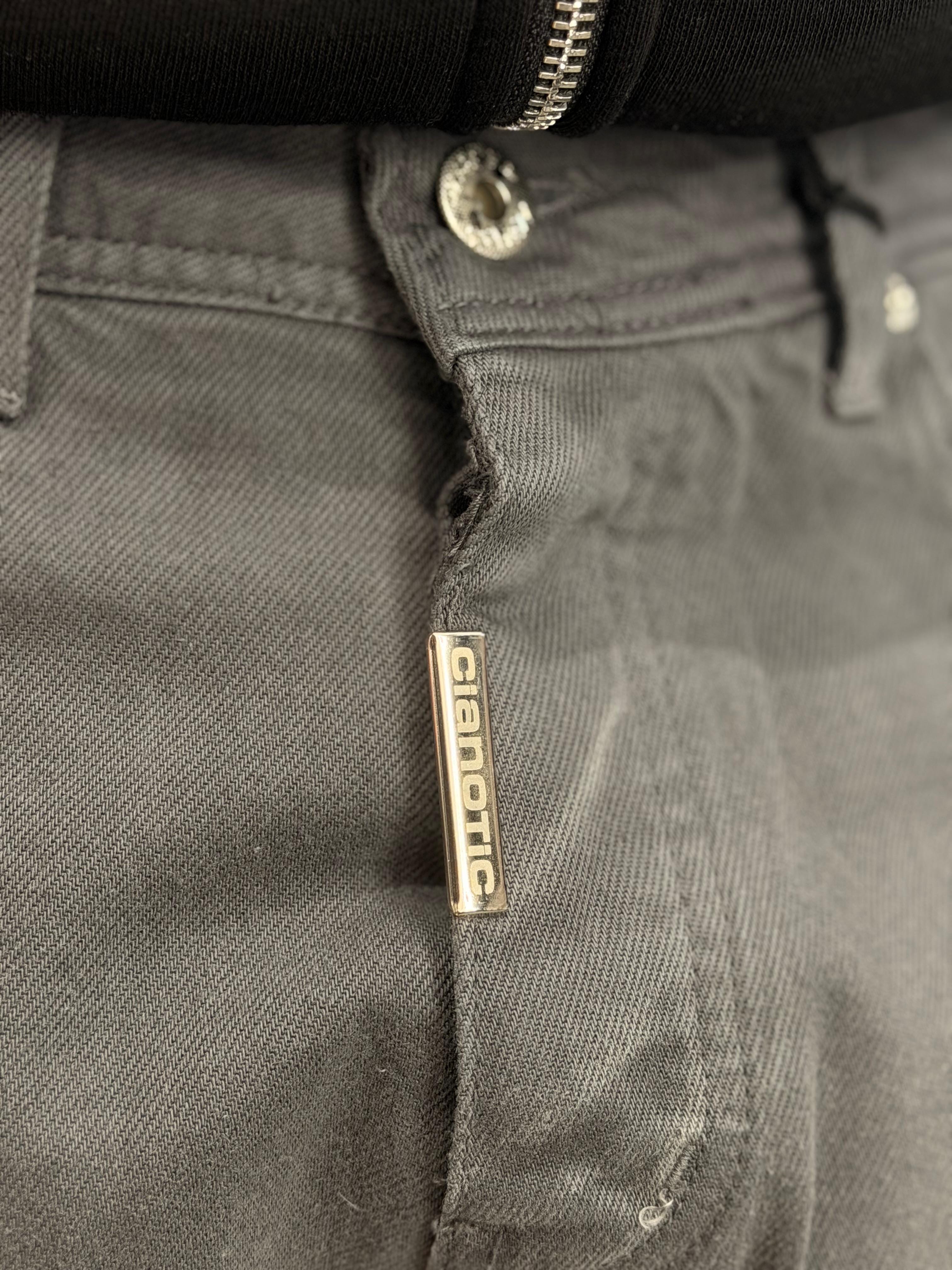 Jeans Straight Fit Raid Grigio Cianotic