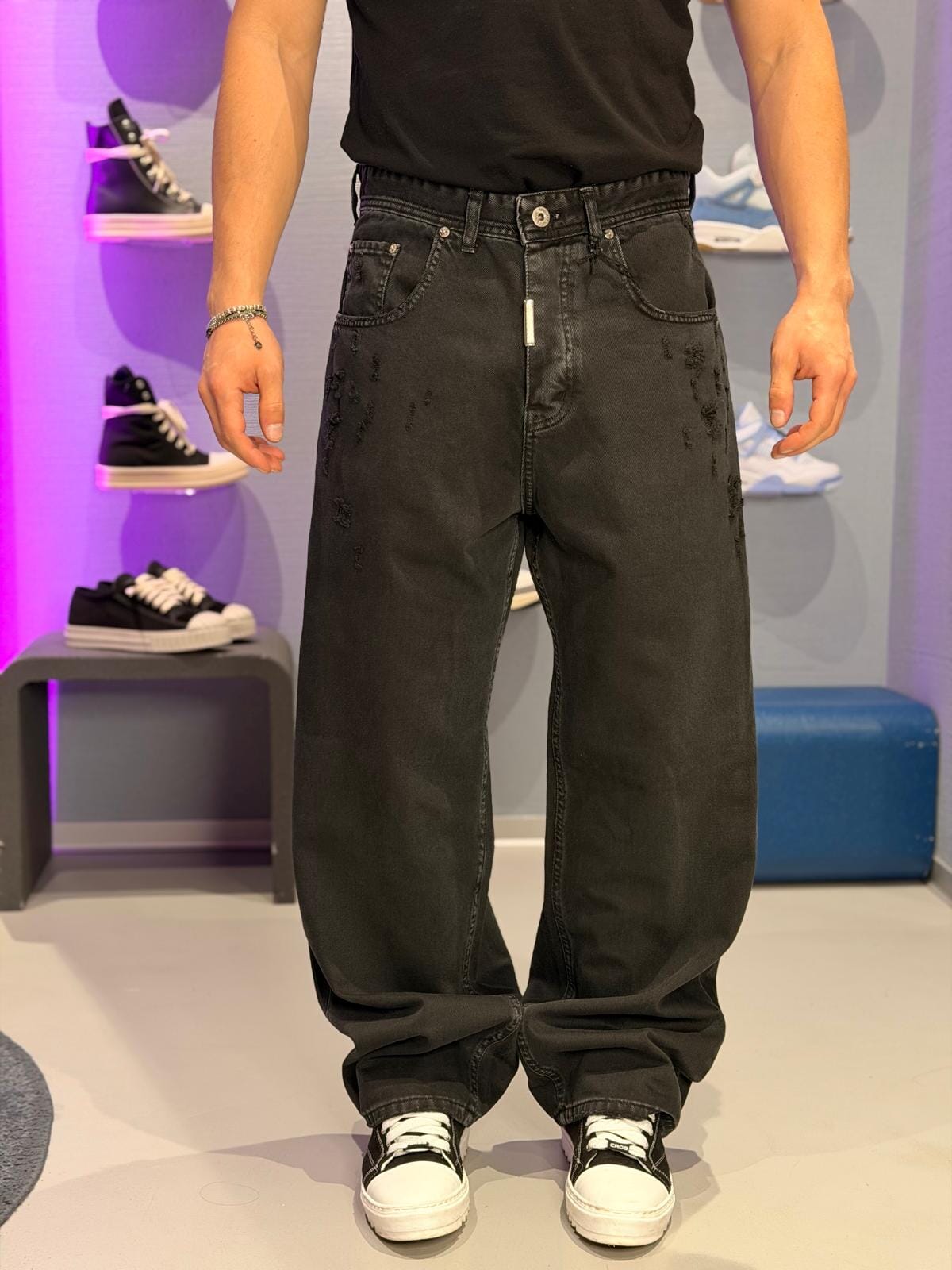 Jeans Baggy Black cianotic