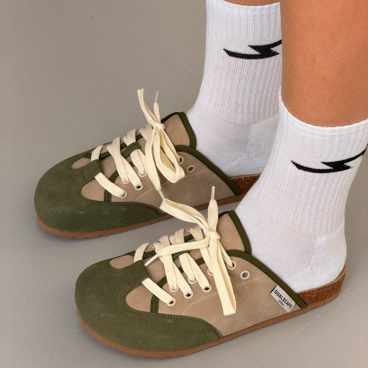Dualscape Sabot Verde/Beige C02