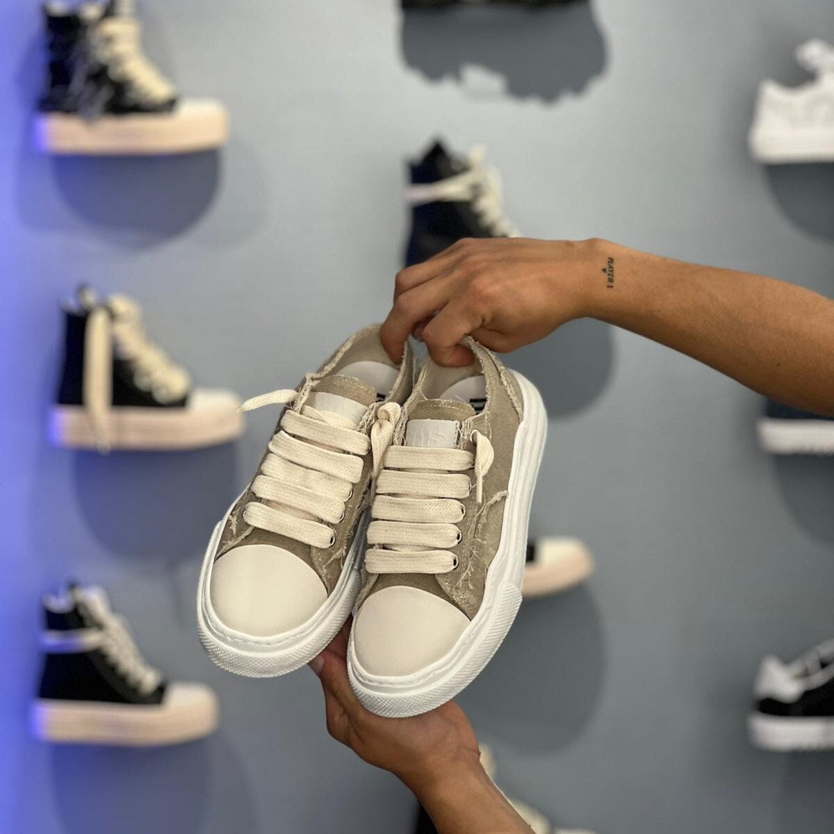Hype tela beige - Dsas