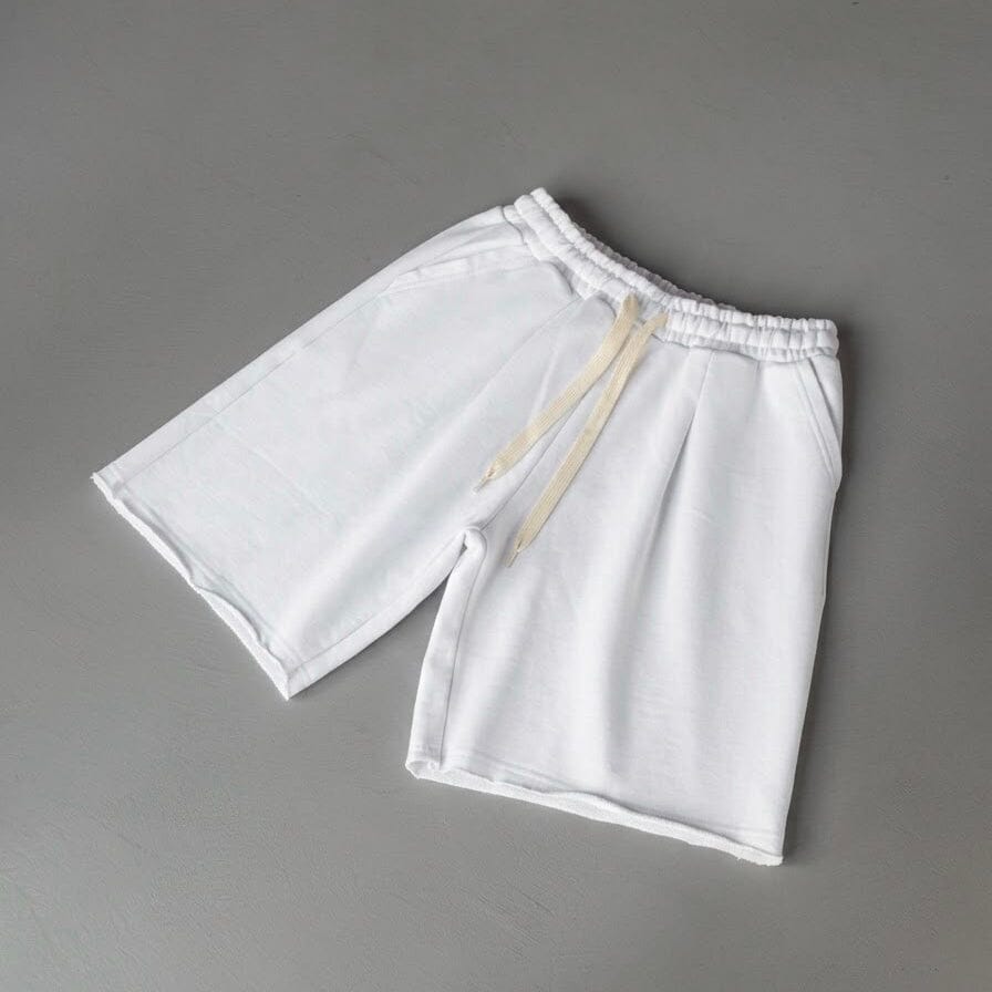 Short in tuta bianco