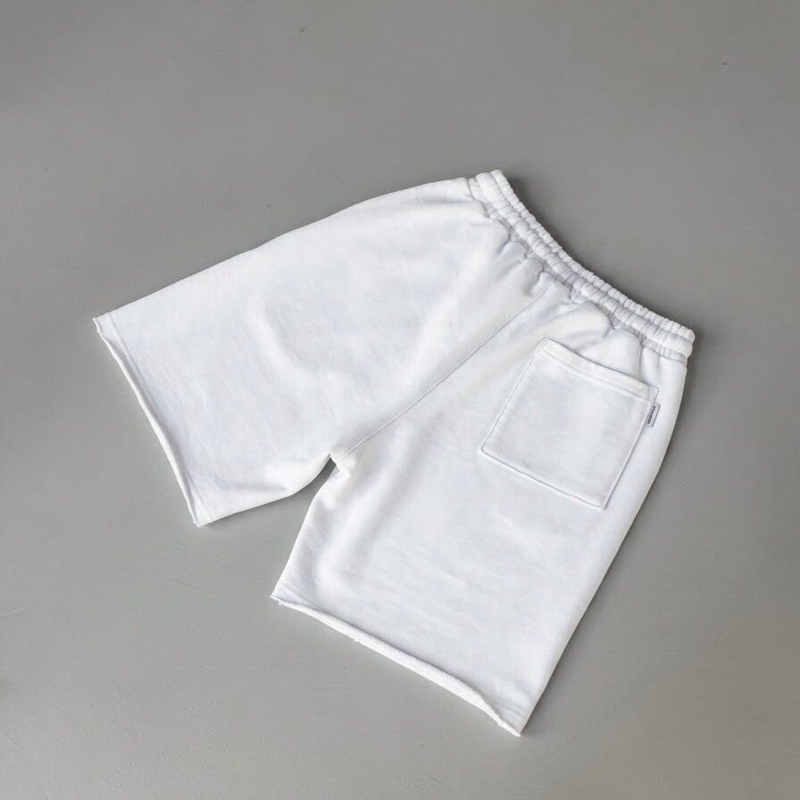 Short in tuta bianco