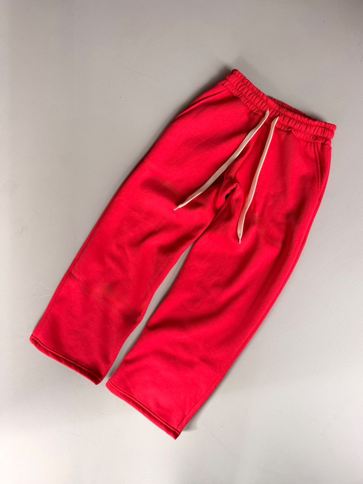 Pantaloni tuta basic rosso