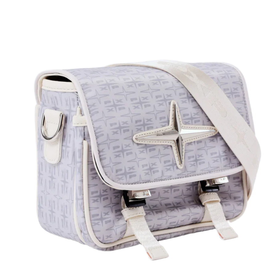 Borsa Crossbody PXP monogramma ghiaccio