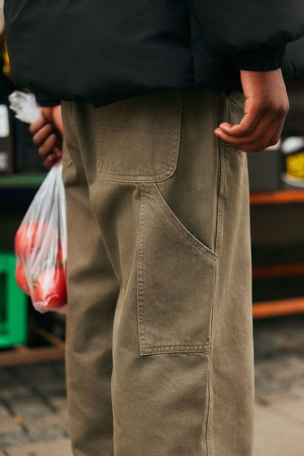 Pantaloni Cargo Uomo – Solid