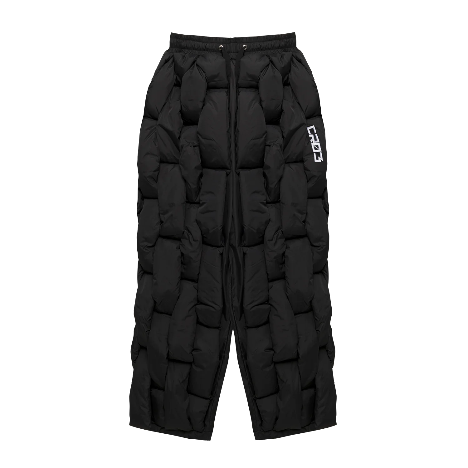 CR03 Black Glacier Weave Pant