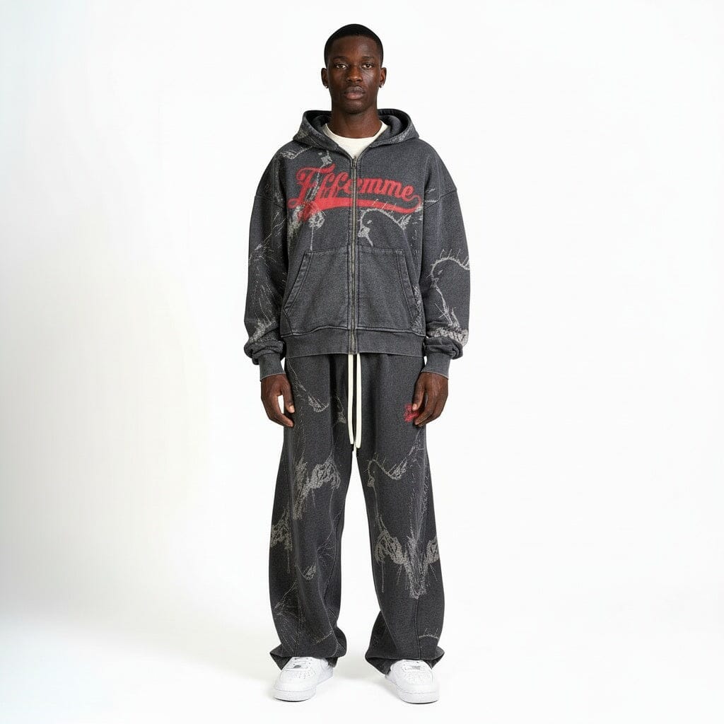 Coordinato Tuta Effemme Freedom Grigia