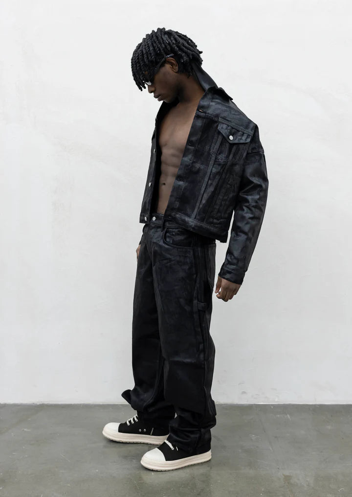 Coordinato Denim Black