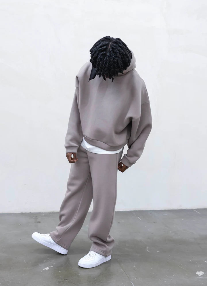 Coordinato tuta Comfort Essenziale Tortora