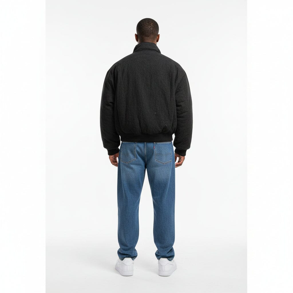 Bomber Streetwear Nero - Stile e Comfort