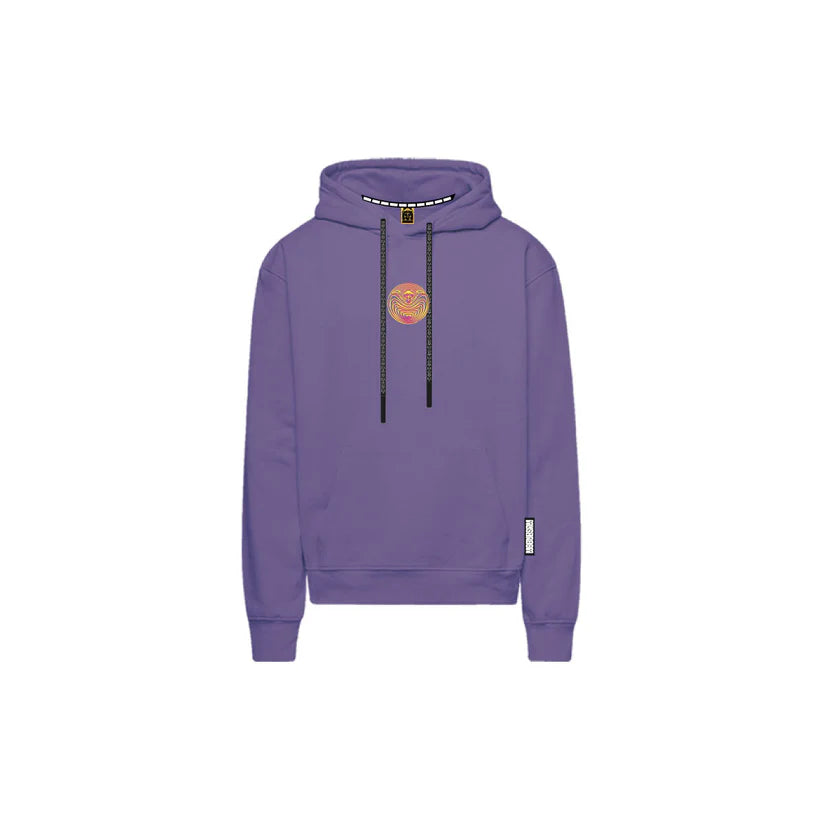 Felpa Mushroom effect neon viola