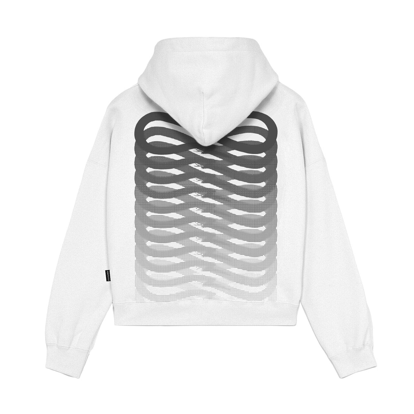 Felpa Propaganda Women Ribs Croptop Hoodie