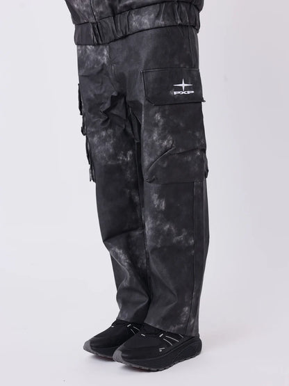 Pantaloni Coal PXP Effetto Marmo