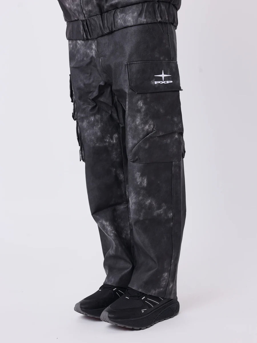Pantaloni Coal PXP Effetto Marmo