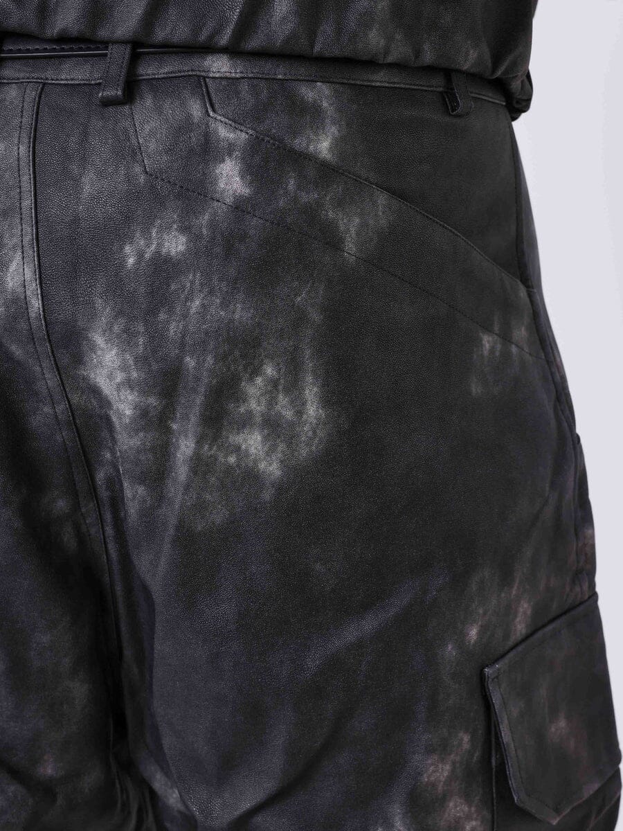 Pantaloni Coal PXP Effetto Marmo