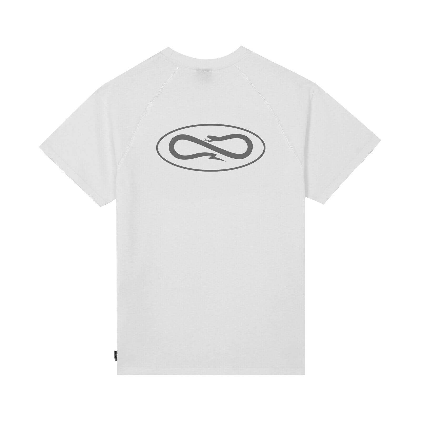 T-shirt Propaganda Logo Atom Bianca