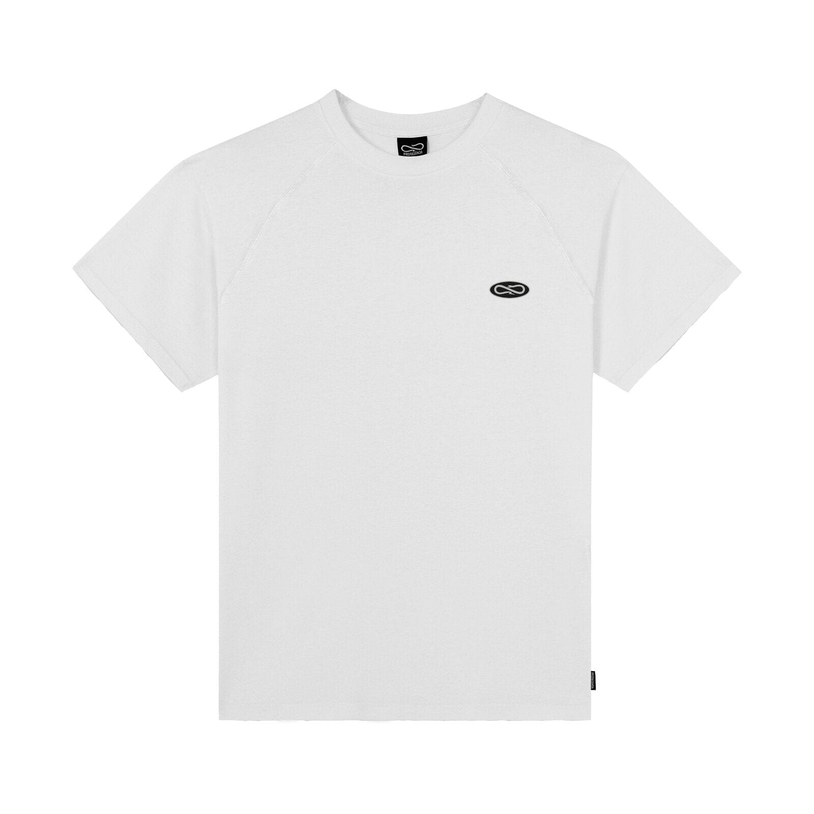 T-shirt Propaganda Logo Atom Bianca