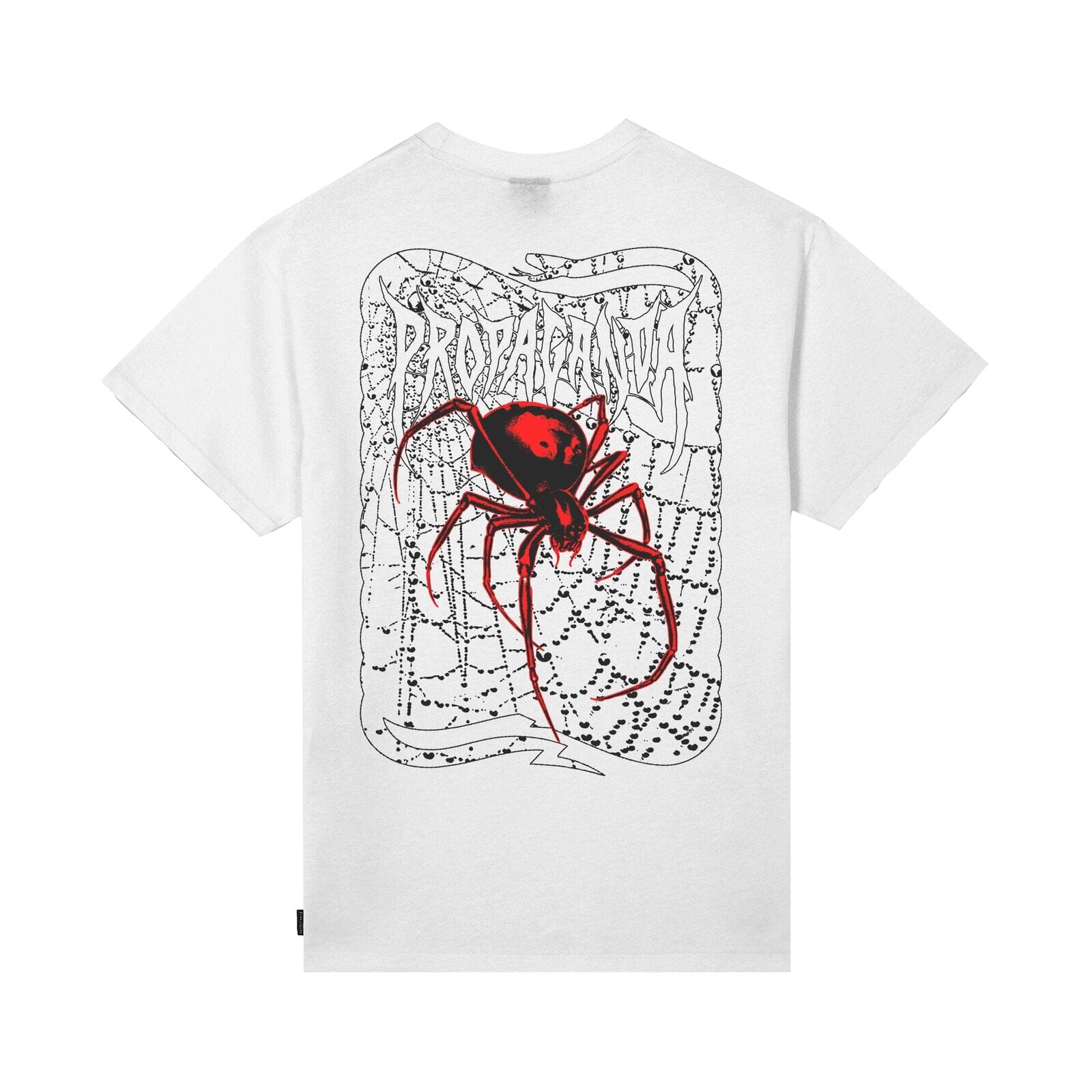T-shirt Propaganda Ribs Spider Bianca