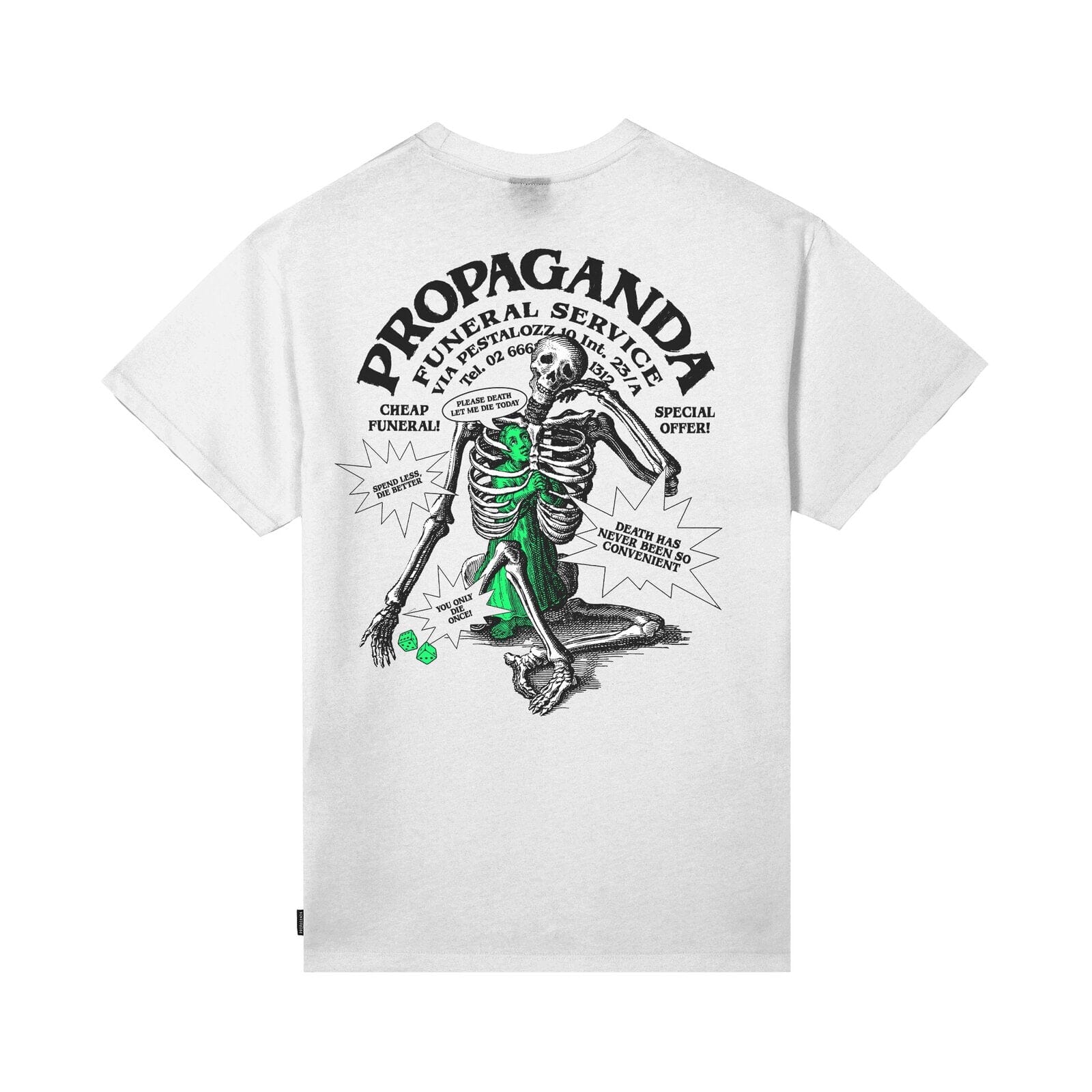 T-shirt Propaganda Funeral Bianca