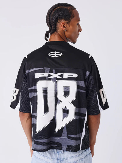 T-shirt Training con scollo a V PXP nera