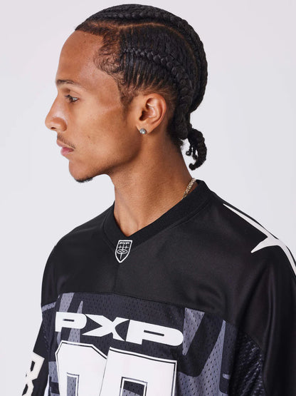 T-shirt Training con scollo a V PXP nera