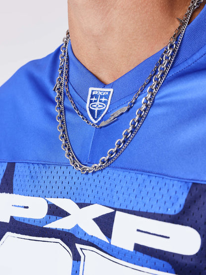 T-shirt Training con scollo a V PXP blu