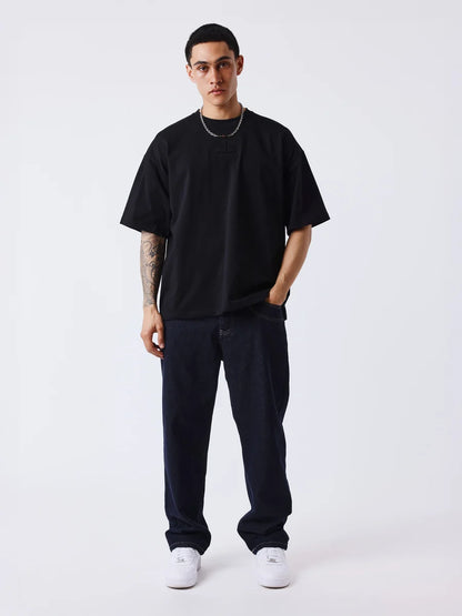 T-shirt PXP con motivo in rilievo Nera