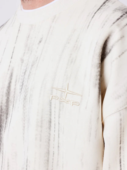 Felpa girocollo Slacker PXP panna