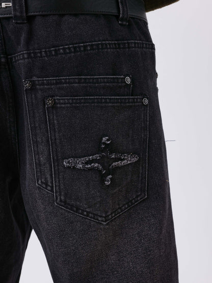 Jeans sbiaditi Star doppia fibbia PXP
