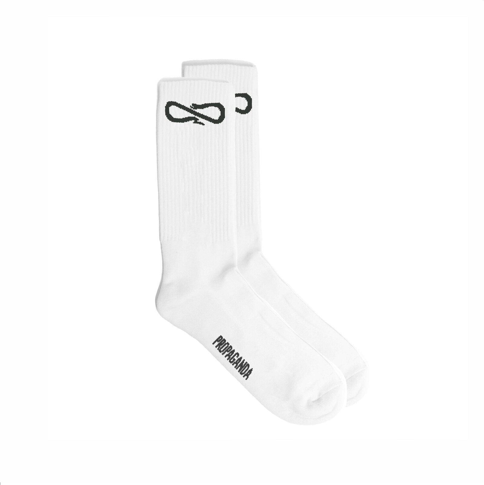 Calzini Propaganda Logo Socks White