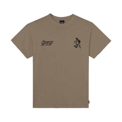 T-shirt Propaganda Whisper Tee Tortora